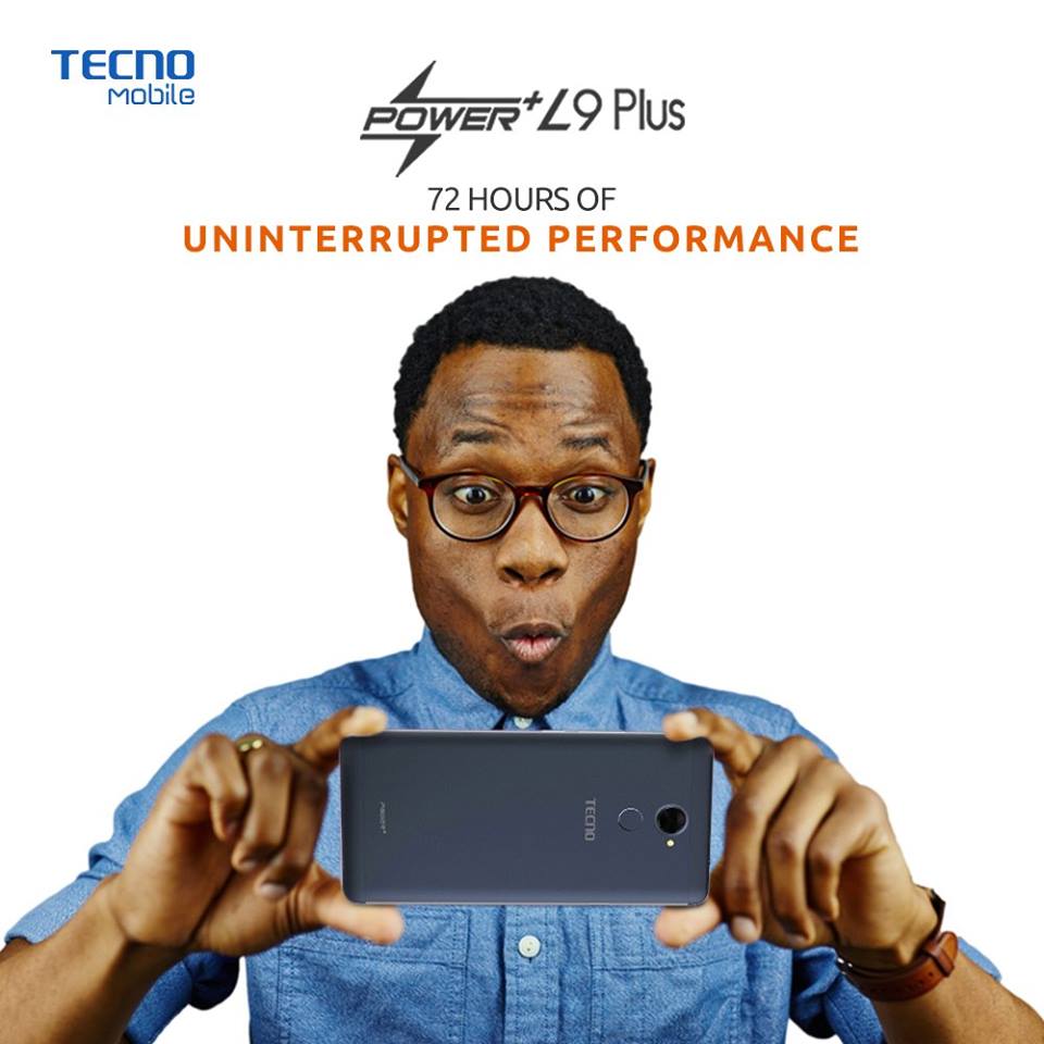 The Tecno L9 Plus can provide up to 72 hours of power.