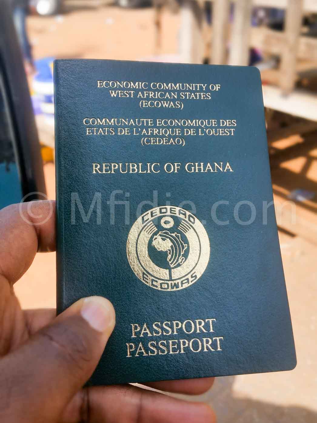 ghana travel passport