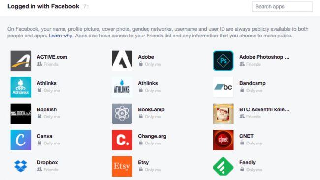 If you've been using Facebook for many years, you probably won't recognize all the apps you've given access to your data