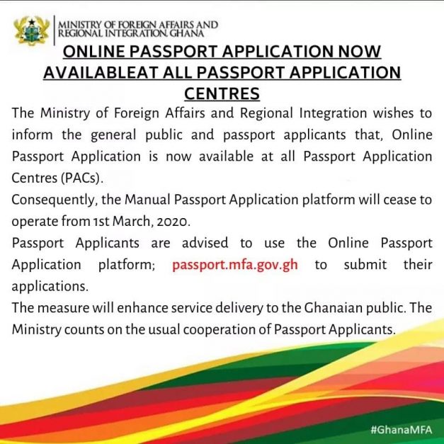 How To Apply And Renew Ghana Passport Online All You Need To Know 2020