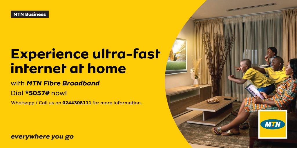 MTN Fibre Broadband Network And Where It Is Available In Ghana