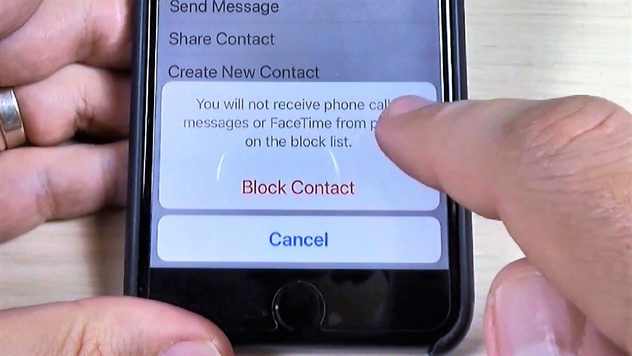 block texts iphone